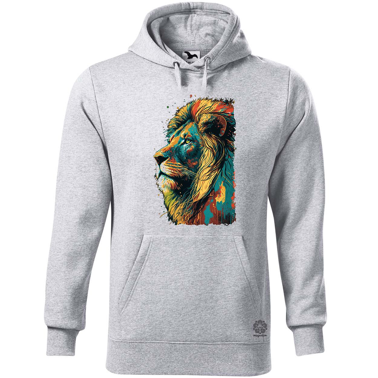 Pop art oroszlán v5 egyedi  pulóver 