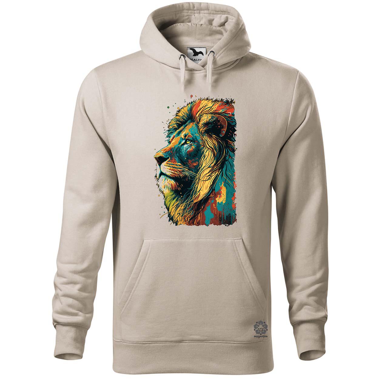 Pop art oroszlán v5 egyedi  pulóver 