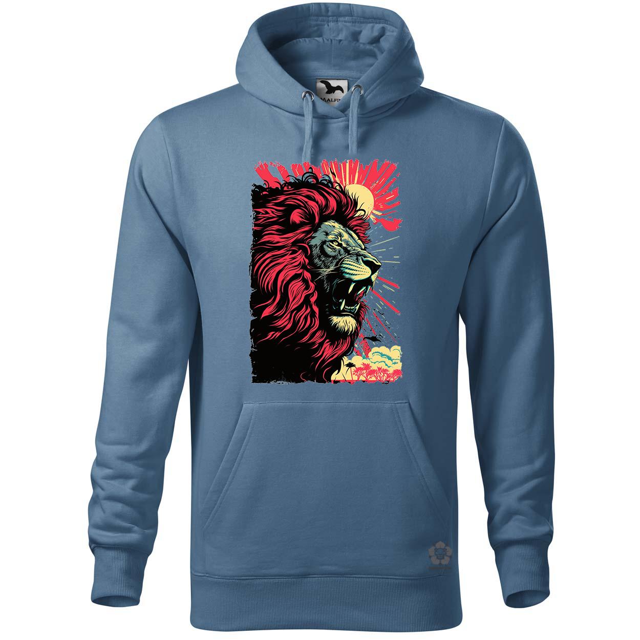 Pop art oroszlán v6 egyedi  pulóver 