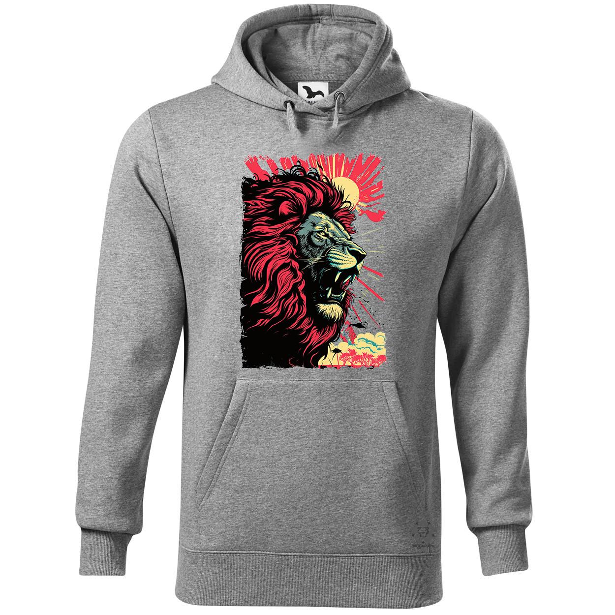 Pop art oroszlán v6 egyedi  pulóver 