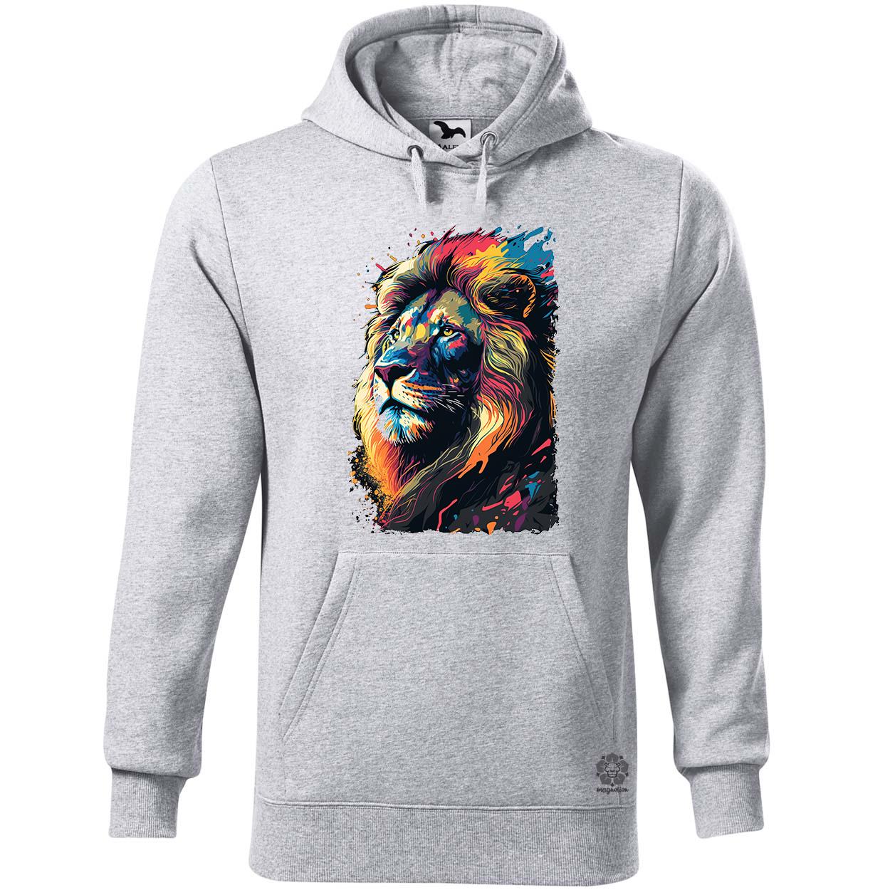 Pop art oroszlán v7 egyedi  pulóver 