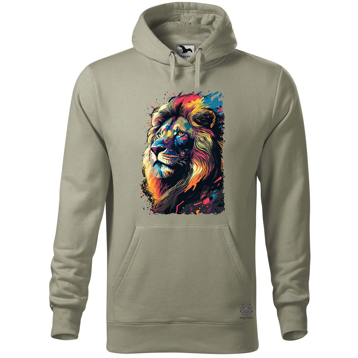 Pop art oroszlán v7 egyedi  pulóver 