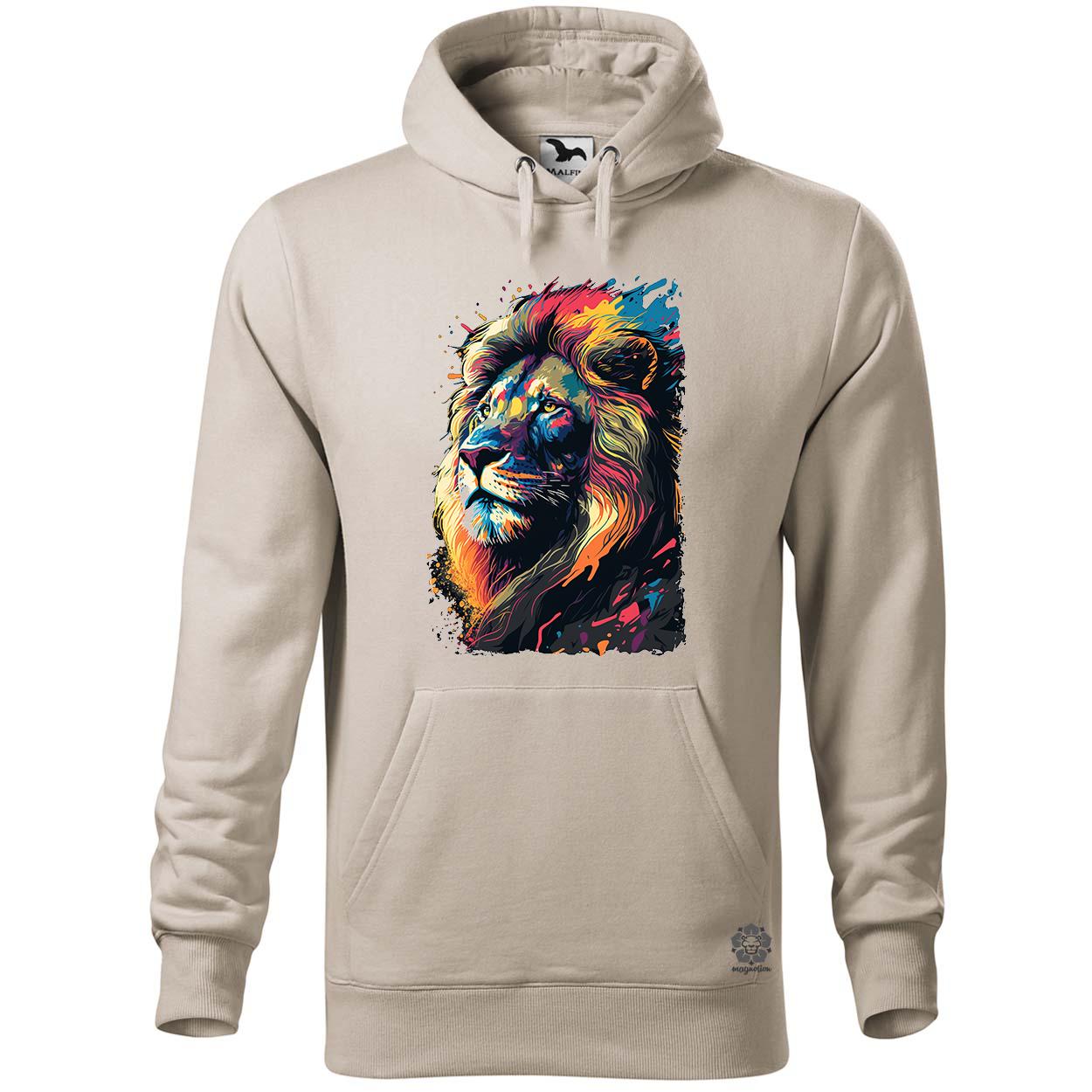 Pop art oroszlán v7 egyedi  pulóver 