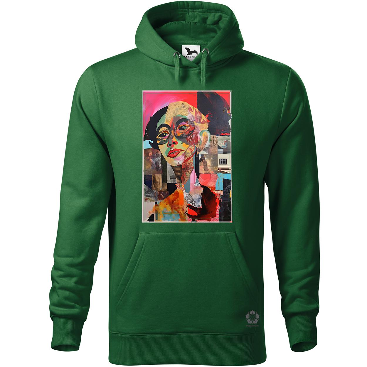 Posztmodern kollázs v2 egyedi  pulóver 