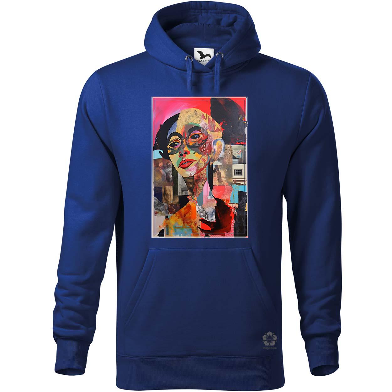 Posztmodern kollázs v2 egyedi  pulóver 