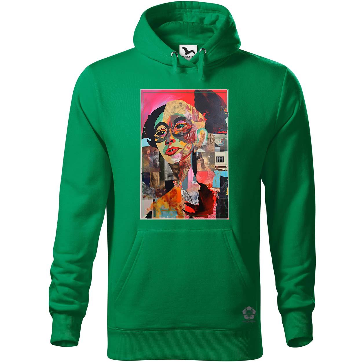 Posztmodern kollázs v2 egyedi  pulóver 