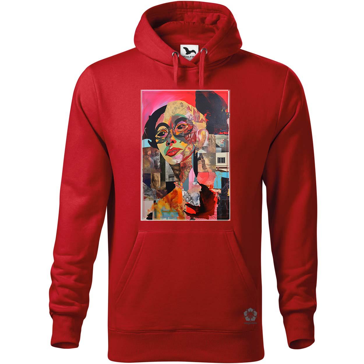 Posztmodern kollázs v2 egyedi  pulóver 