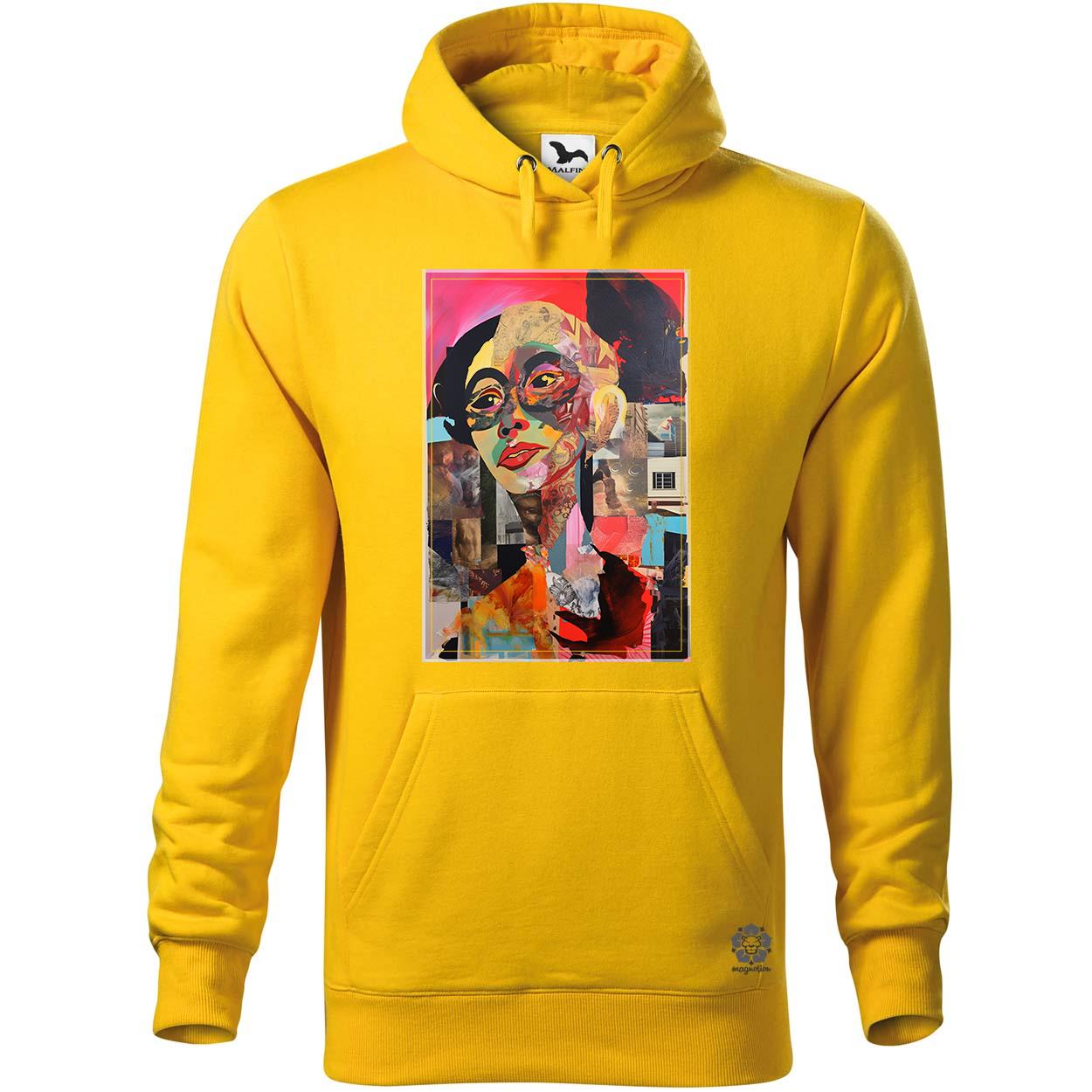 Posztmodern kollázs v2 egyedi  pulóver 