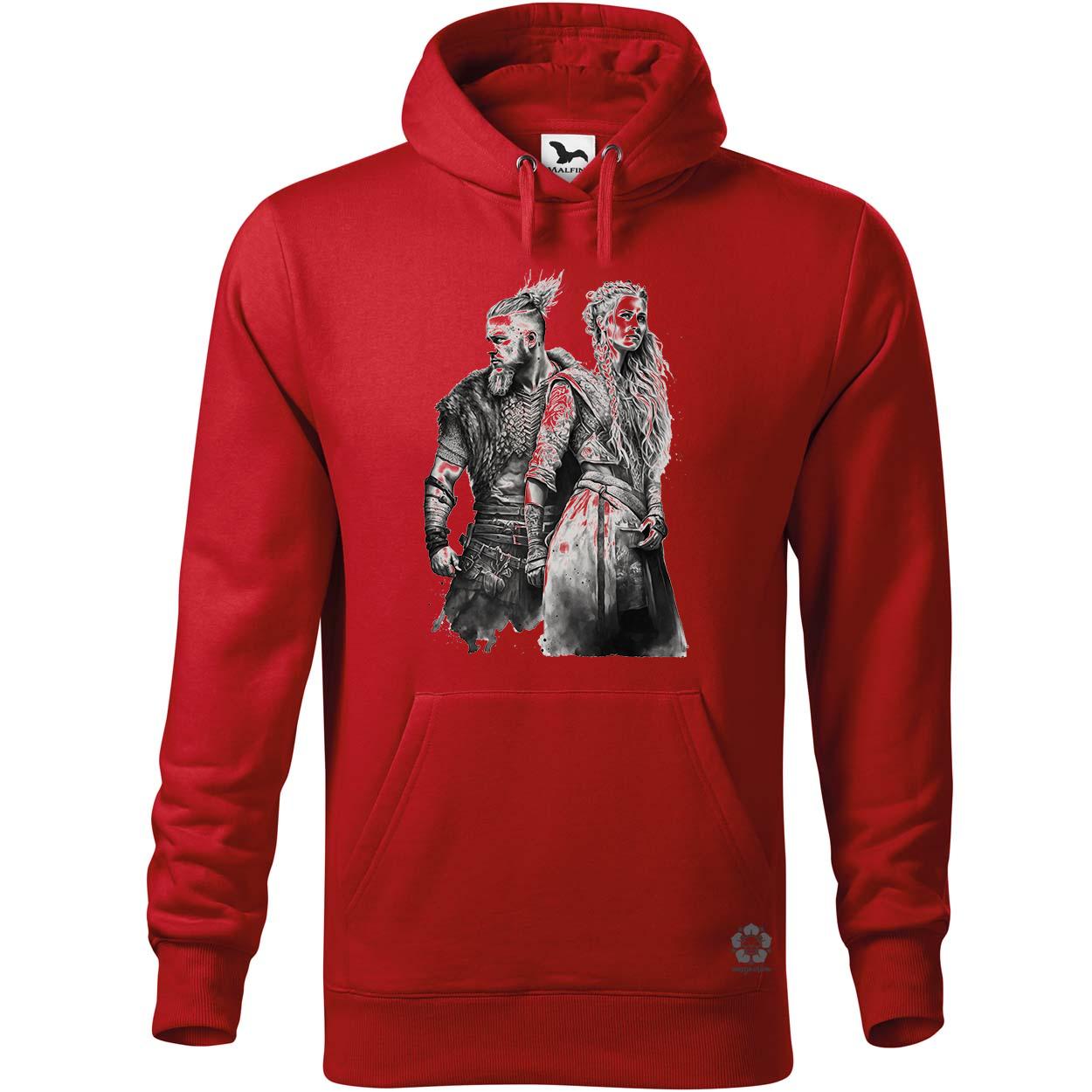 Ragnar és Lagertha v2 egyedi  pulóver 