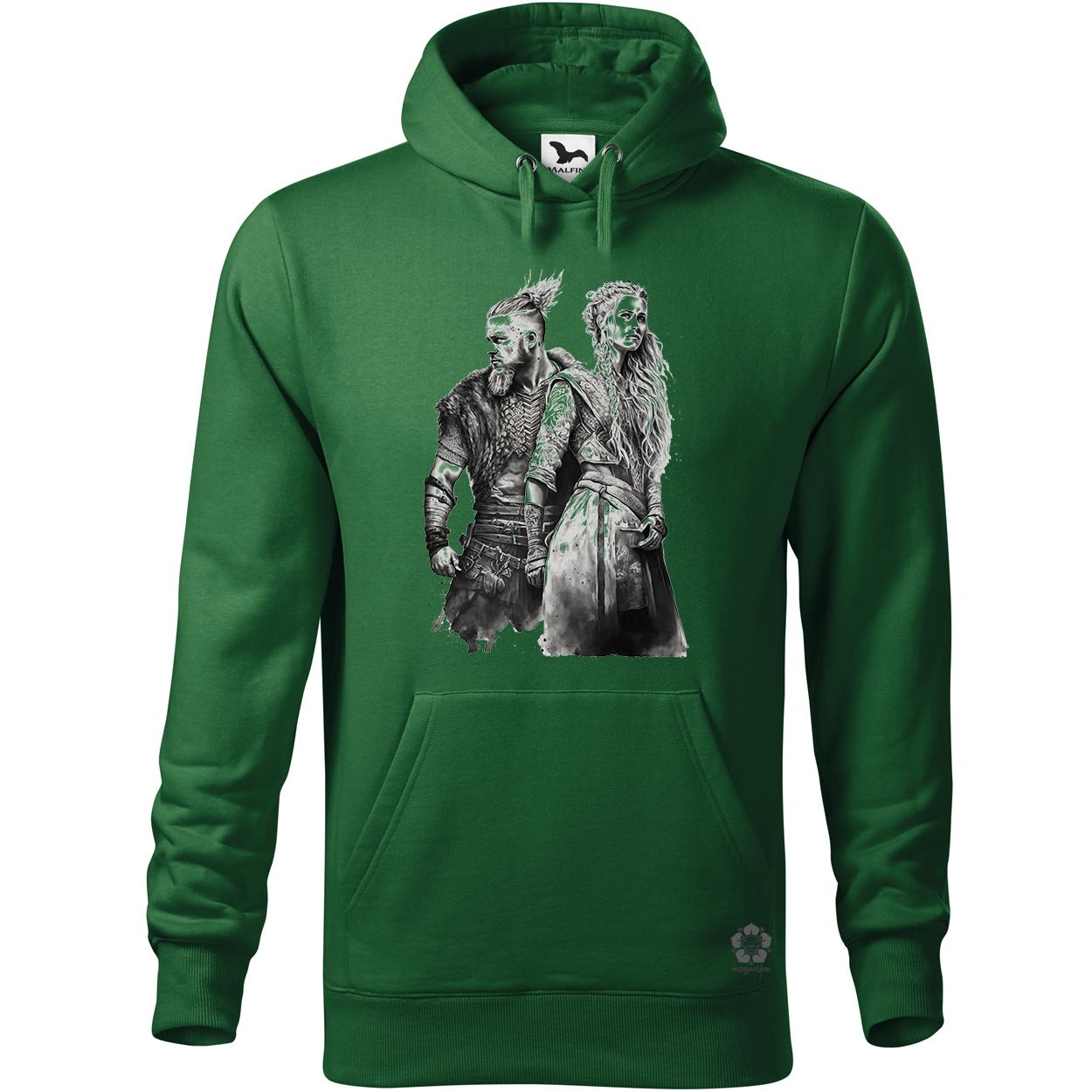 Ragnar és Lagertha v2 egyedi  pulóver 