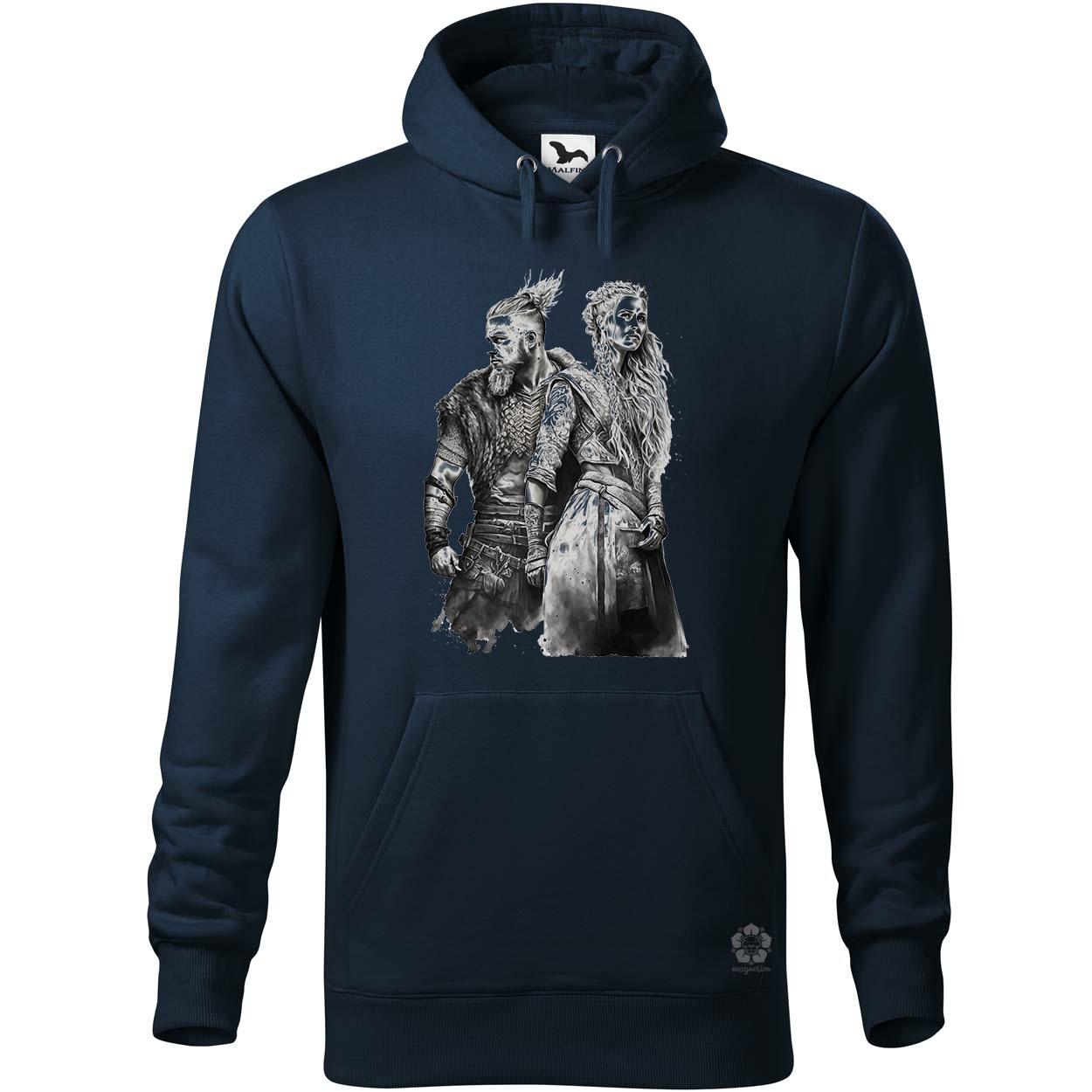 Ragnar és Lagertha v2 egyedi  pulóver 