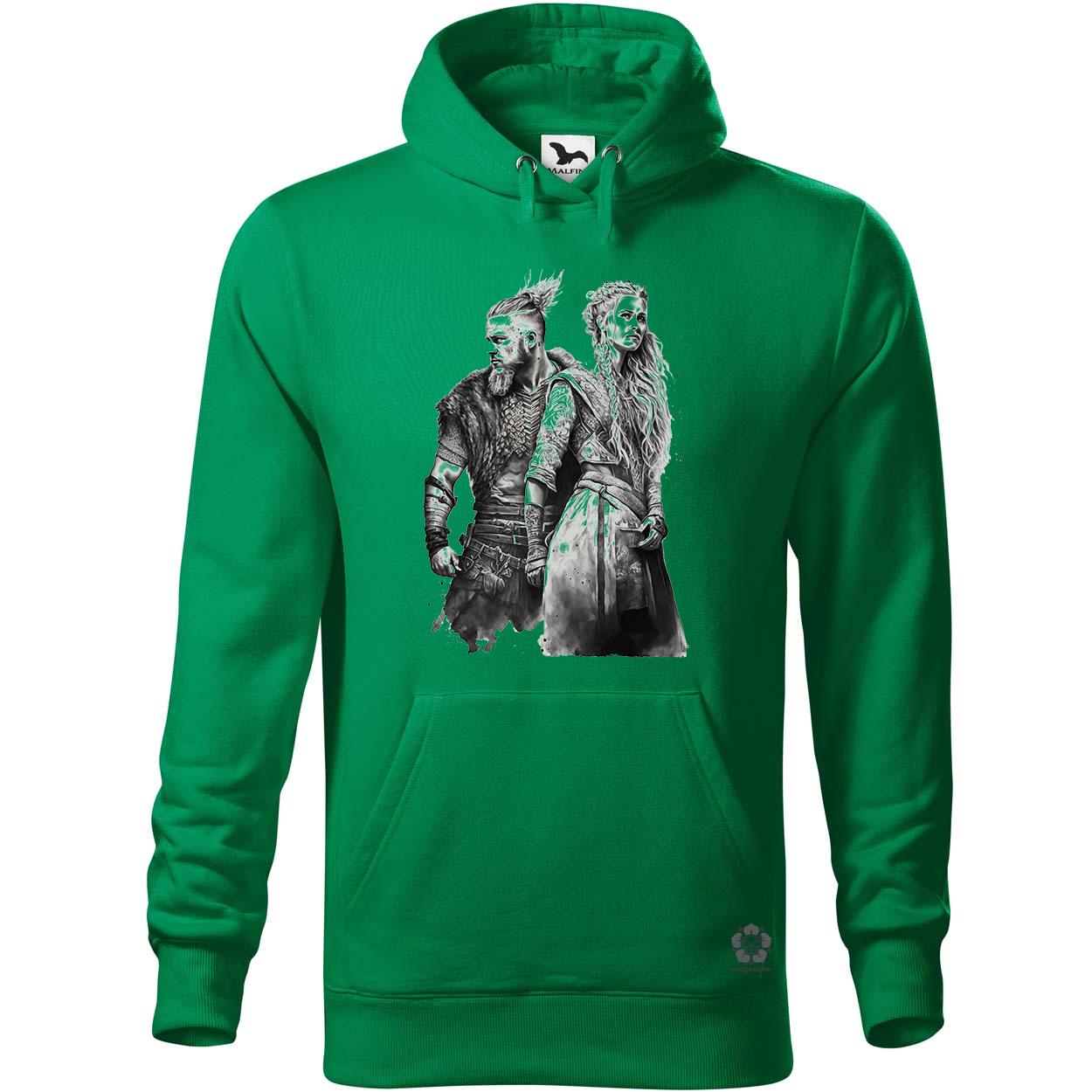 Ragnar és Lagertha v2 egyedi  pulóver 