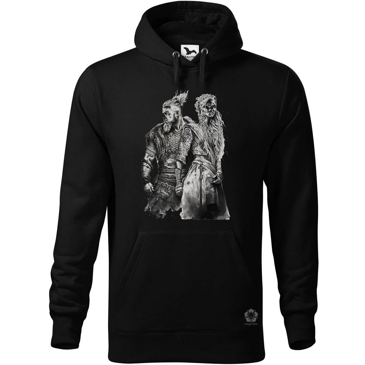 Ragnar és Lagertha v2 egyedi  pulóver 