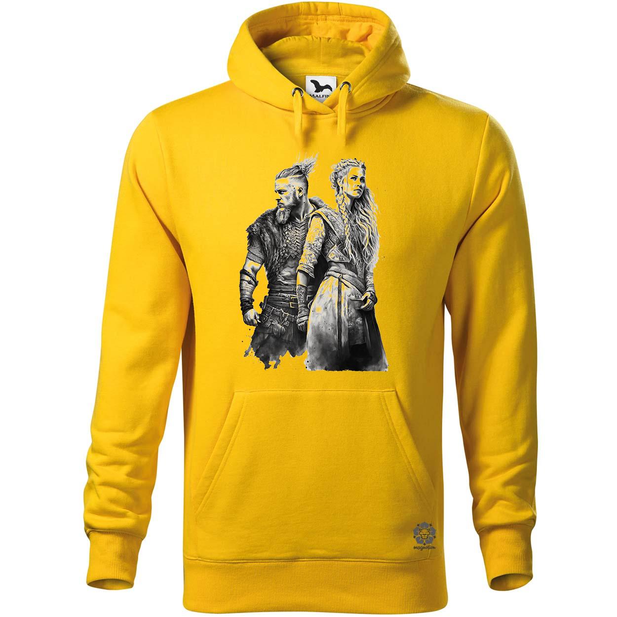 Ragnar és Lagertha v2 egyedi  pulóver 
