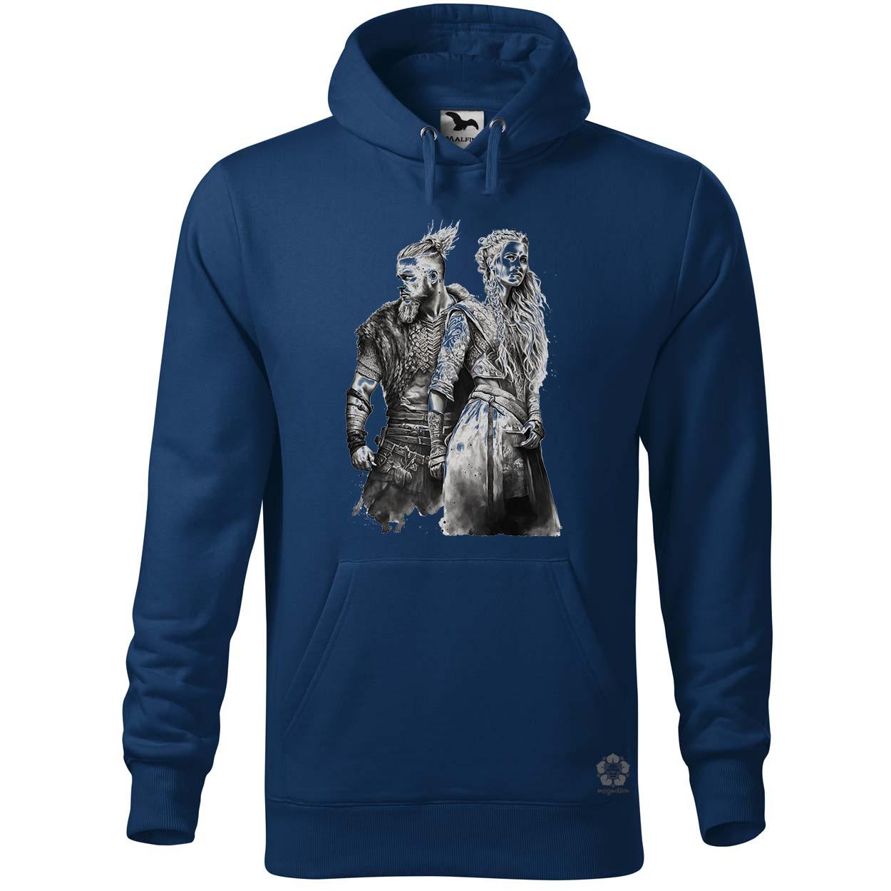 Ragnar és Lagertha v2 egyedi  pulóver 