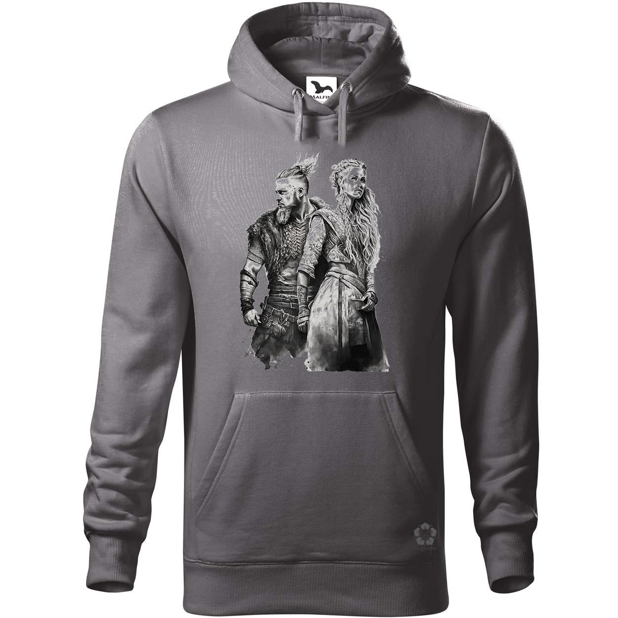 Ragnar és Lagertha v2 egyedi  pulóver 