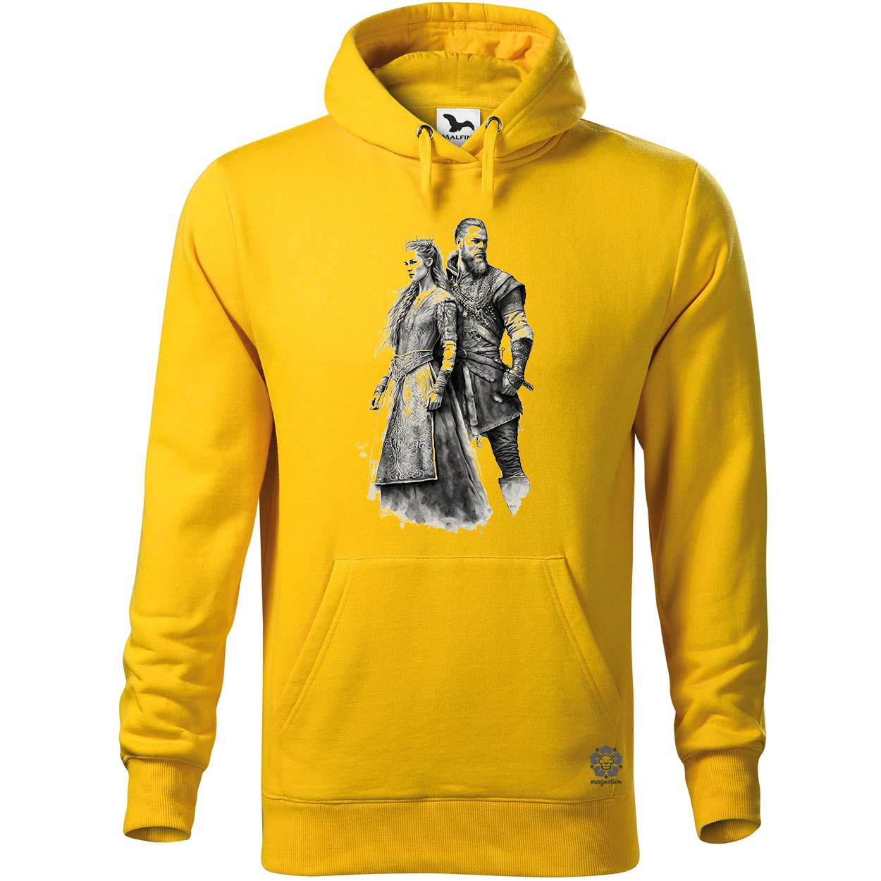 Ragnar és Lagertha v4 egyedi  pulóver 