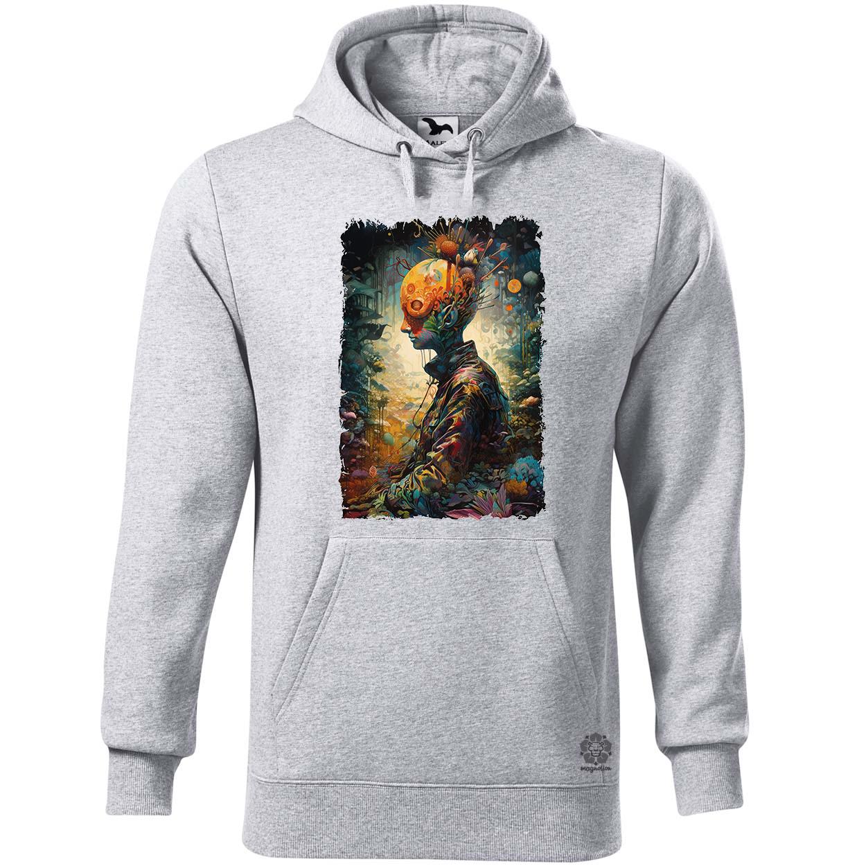 Rejtélyes figura v1 egyedi  pulóver 
