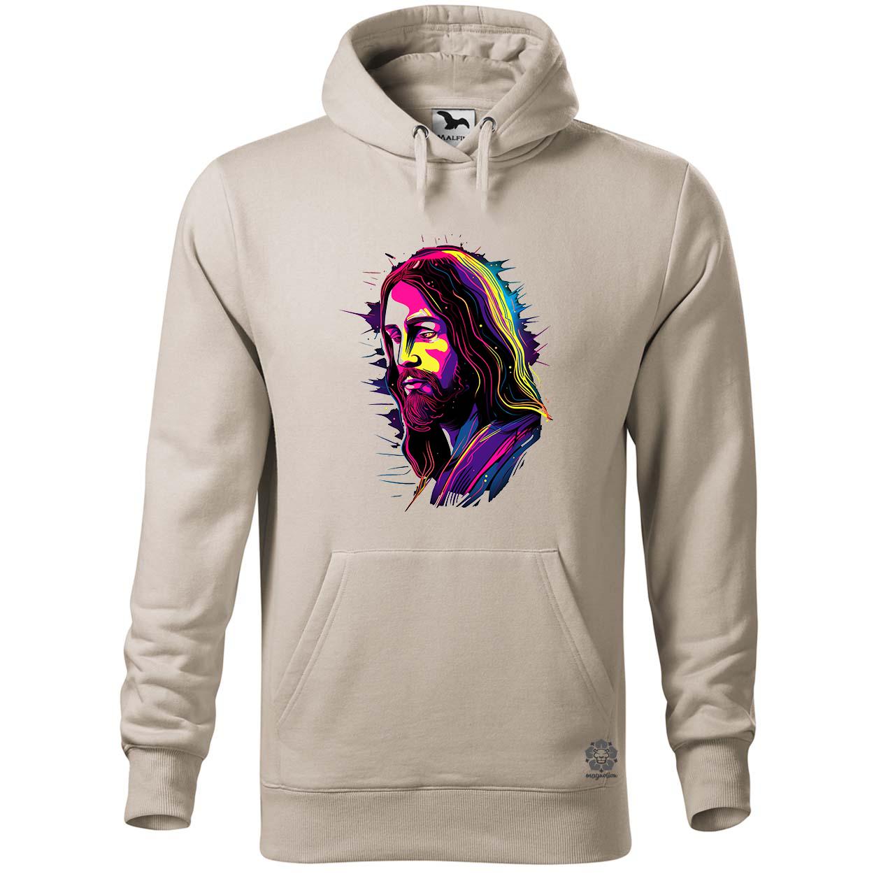 Retró neon Jézus v1 egyedi  pulóver 
