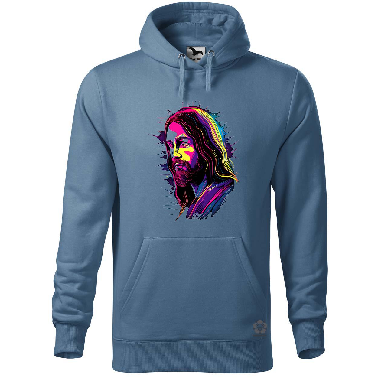Retró neon Jézus v1 egyedi  pulóver 