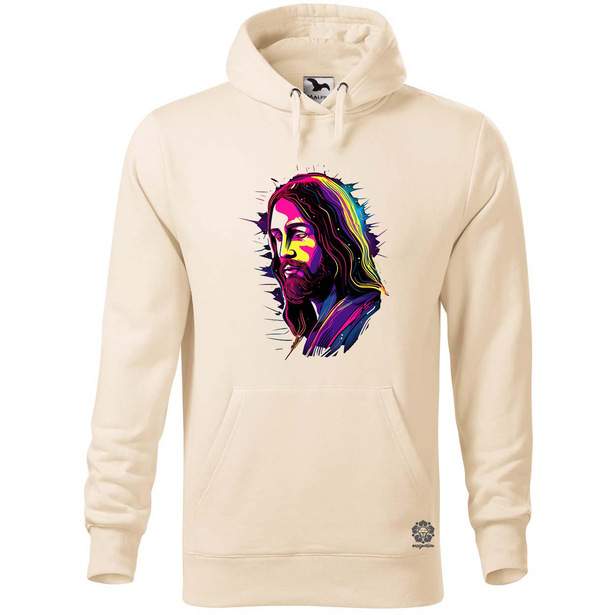 Retró neon Jézus v1 egyedi  pulóver 
