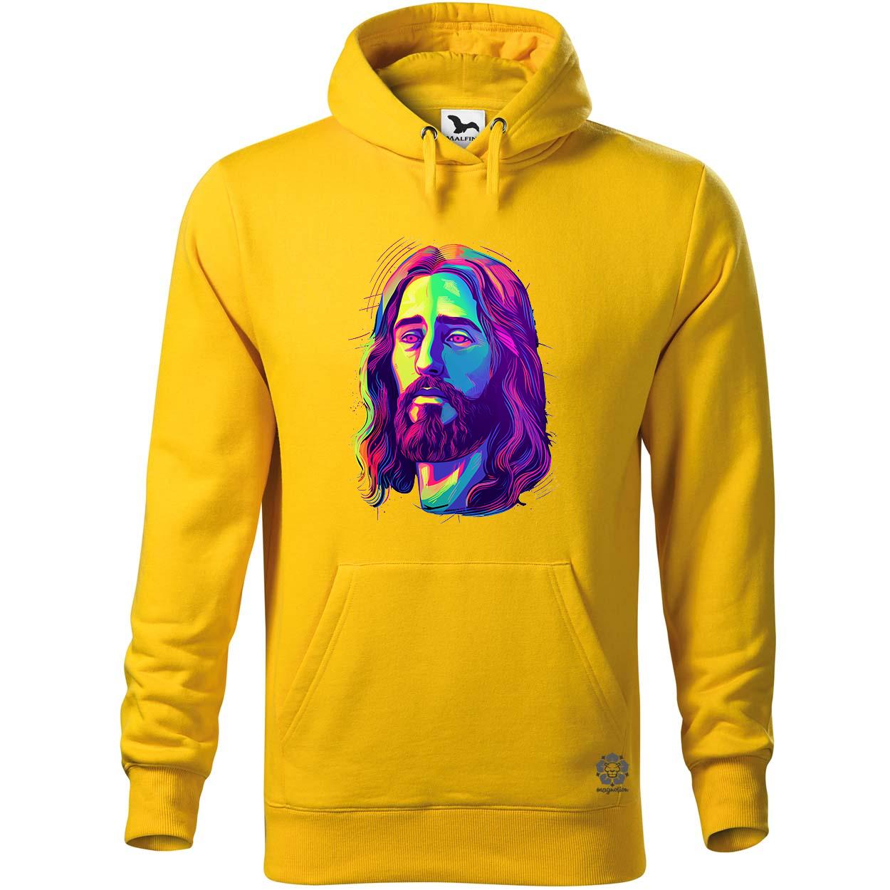 Retró neon Jézus v3 egyedi  pulóver 