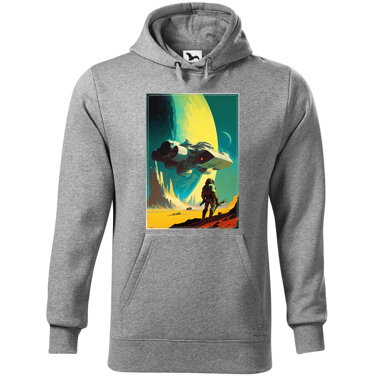 Retró sci-fi v1 egyedi  pulóver 