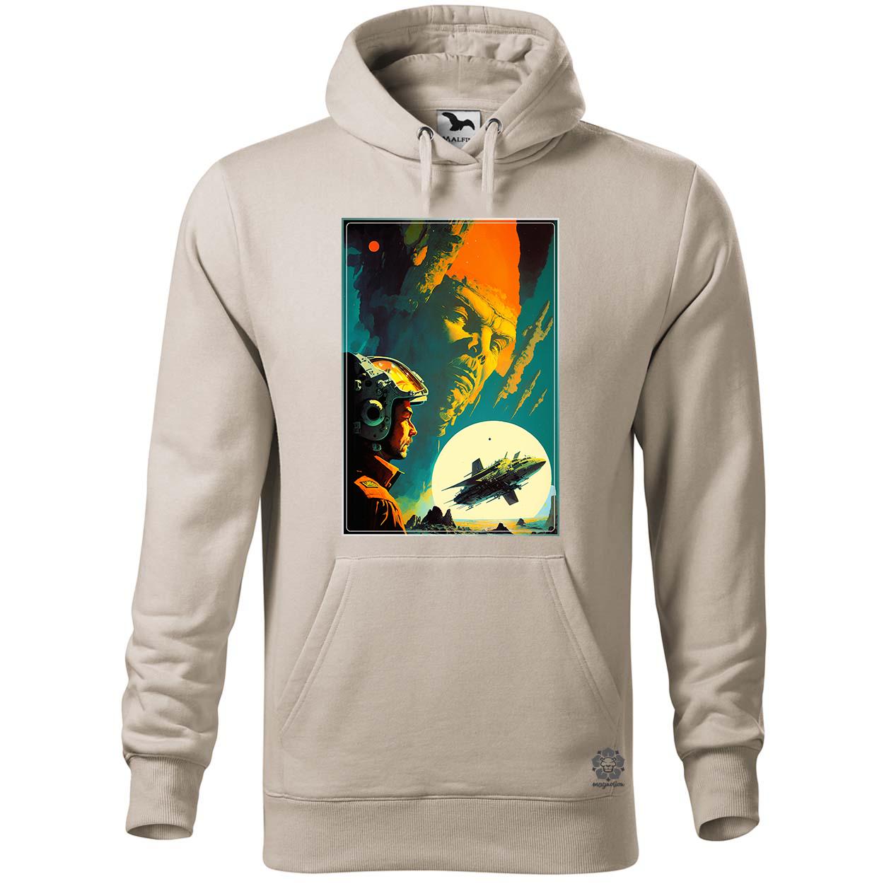 Retró sci-fi v5 egyedi  pulóver 