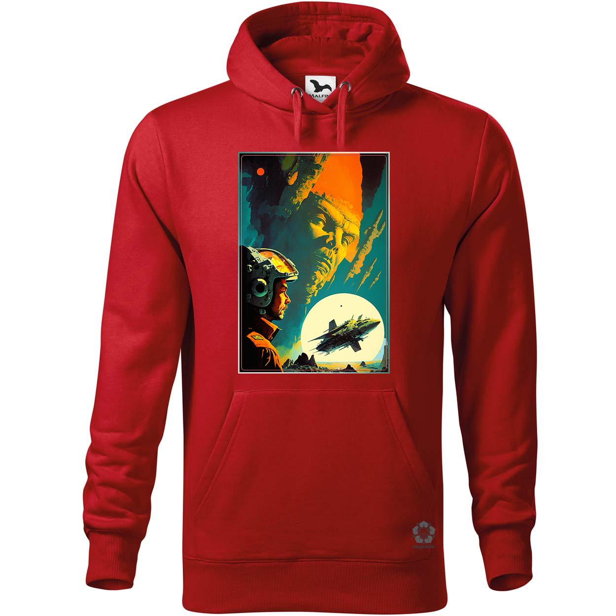 Retró sci-fi v5 egyedi  pulóver 