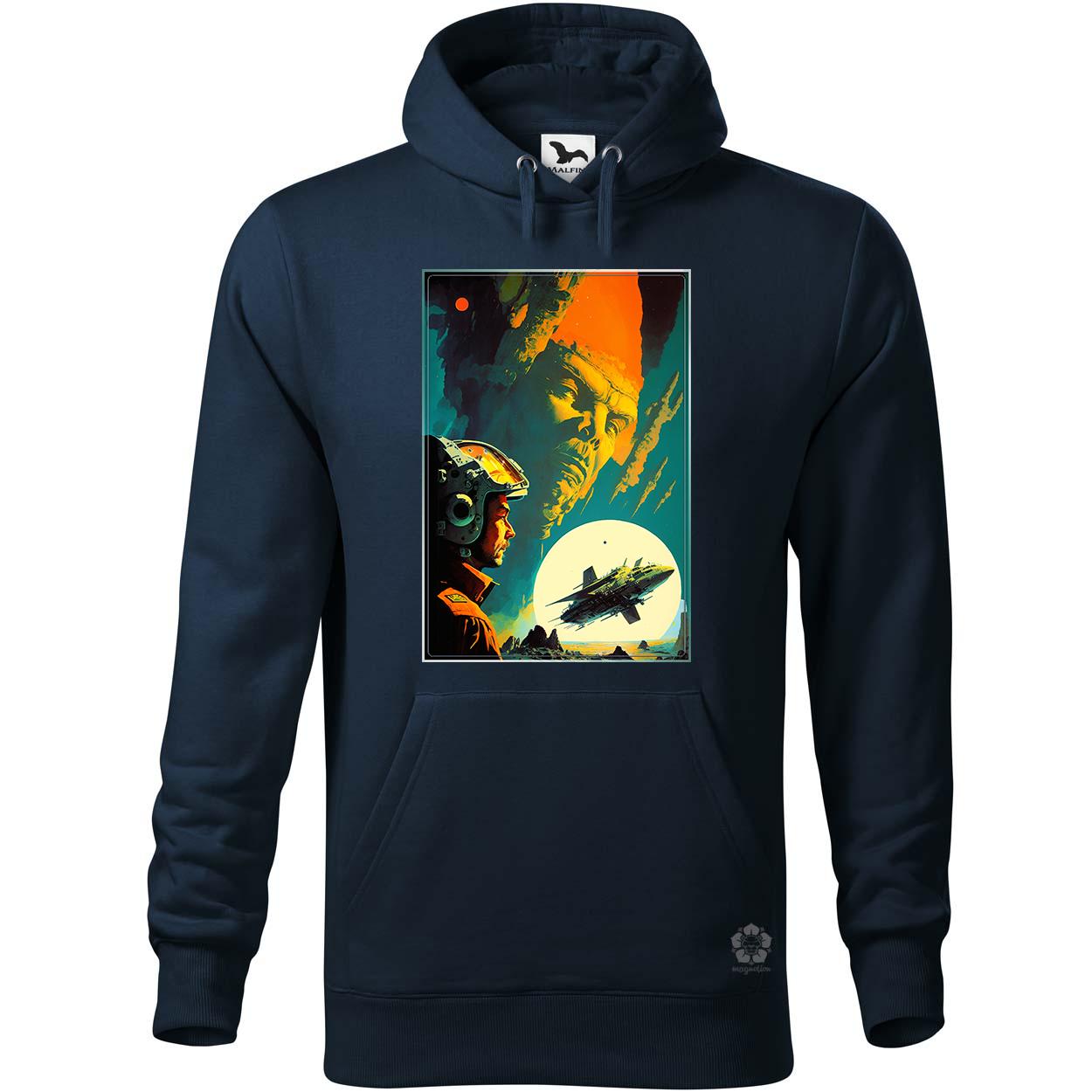 Retró sci-fi v5 egyedi  pulóver 
