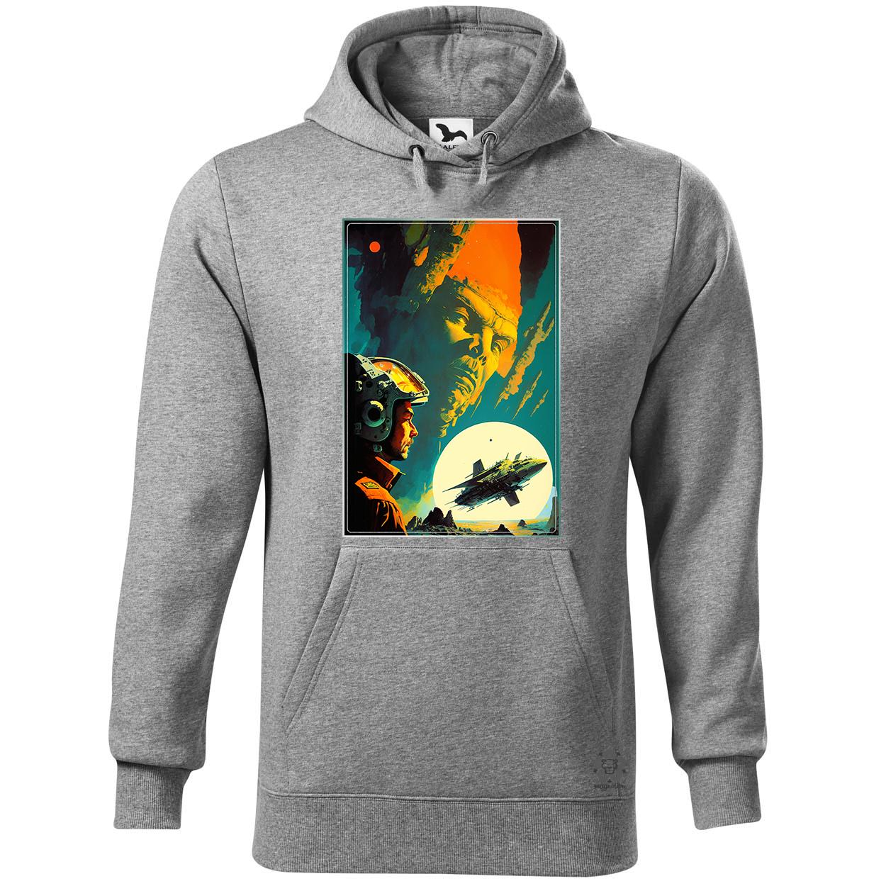 Retró sci-fi v5 egyedi  pulóver 