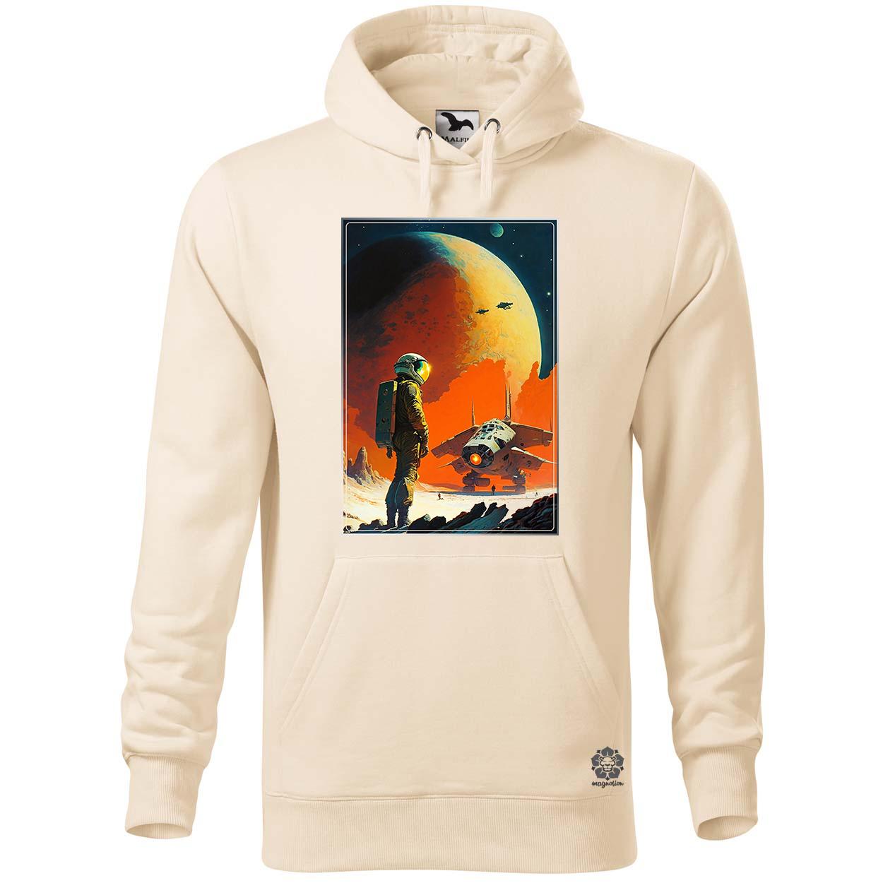 Retró sci-fi v6 egyedi  pulóver 