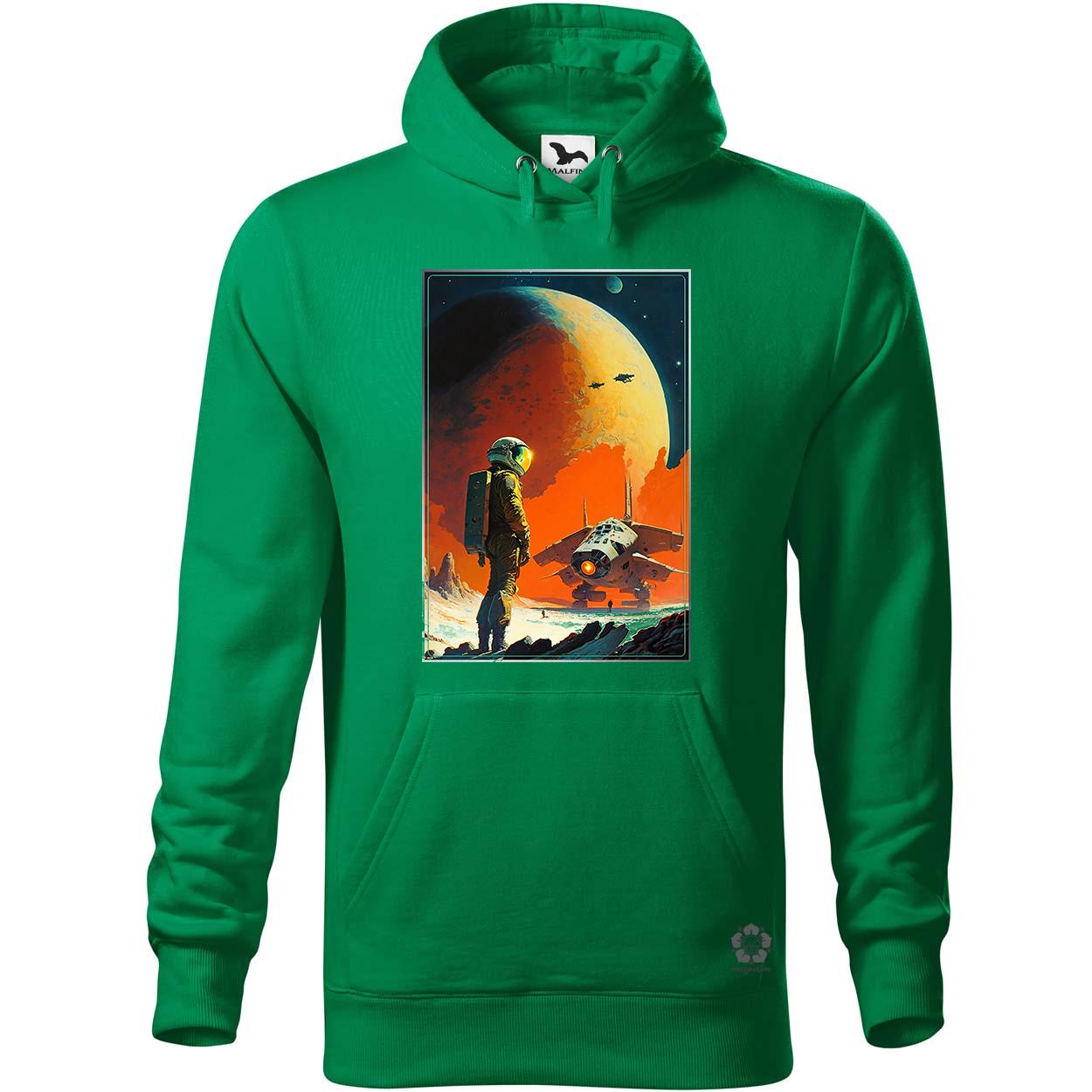 Retró sci-fi v6 egyedi  pulóver 