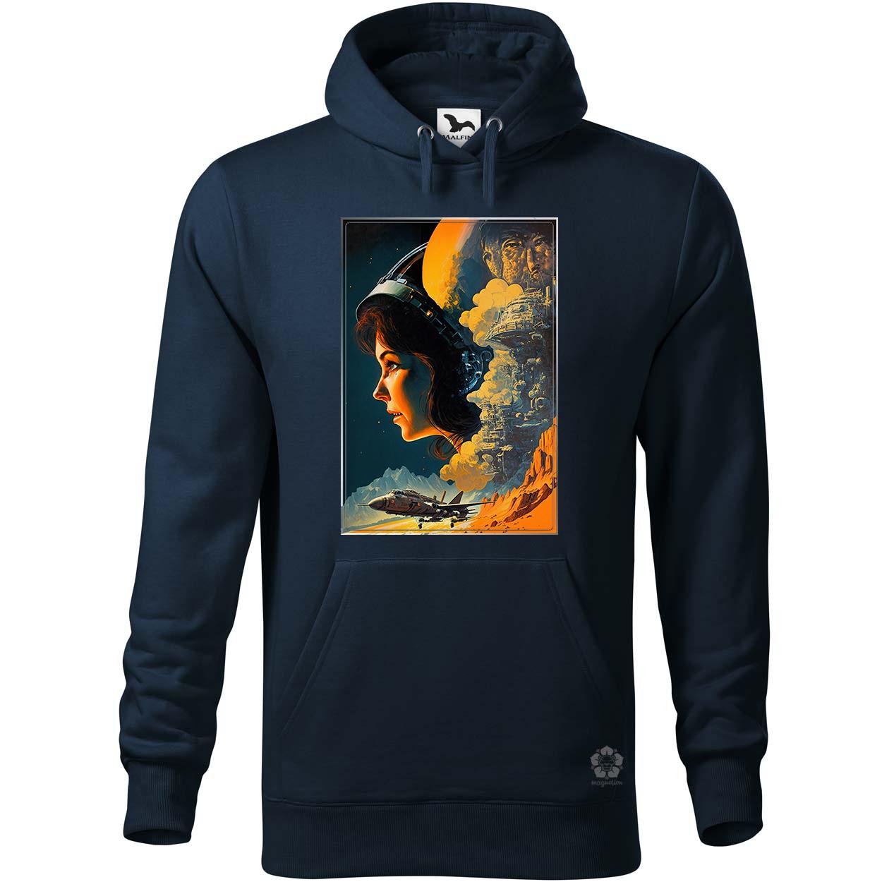 Retró sci-fi v7 egyedi  pulóver 