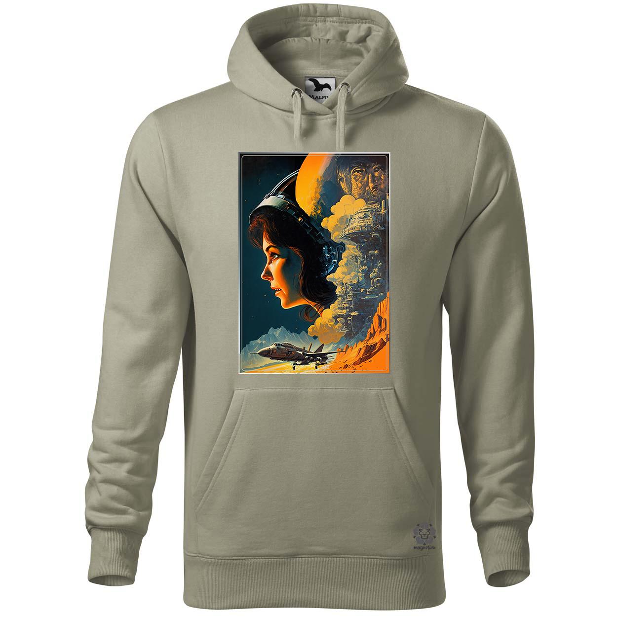 Retró sci-fi v7 egyedi  pulóver 