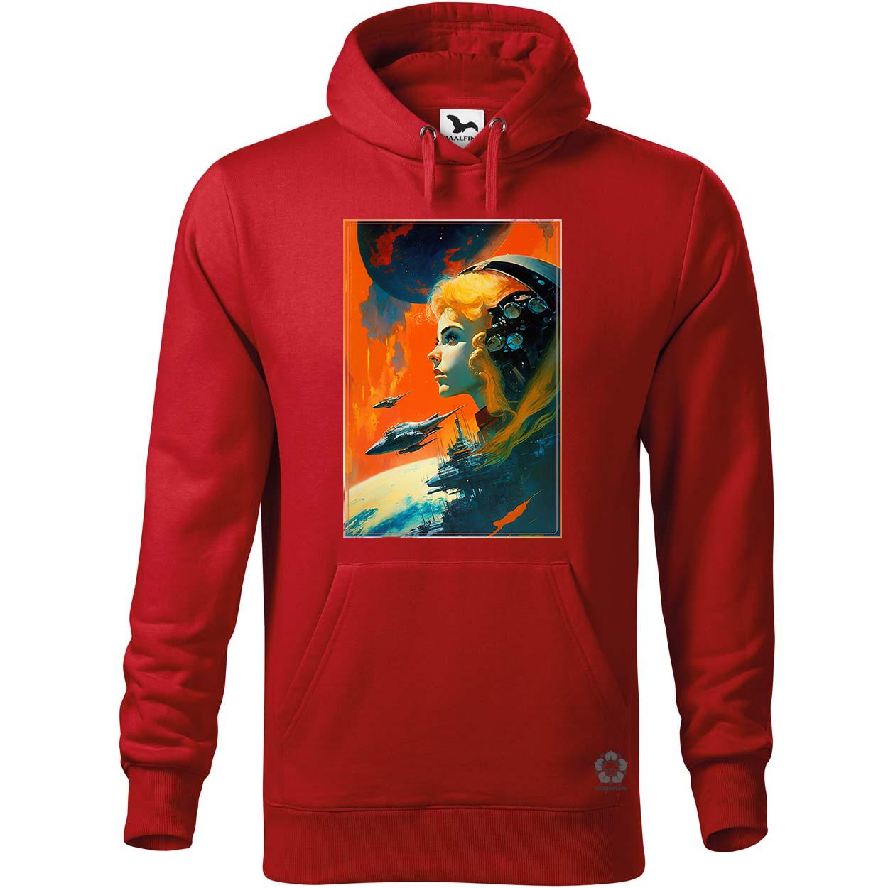 Retró sci-fi v8 egyedi  pulóver 