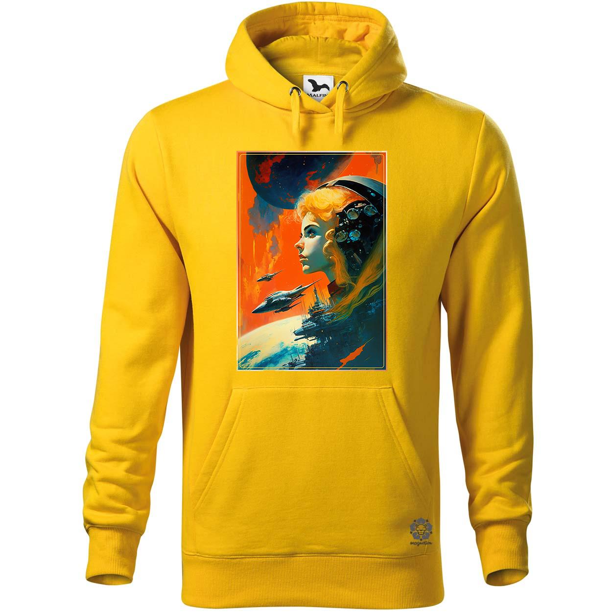 Retró sci-fi v8 egyedi  pulóver 