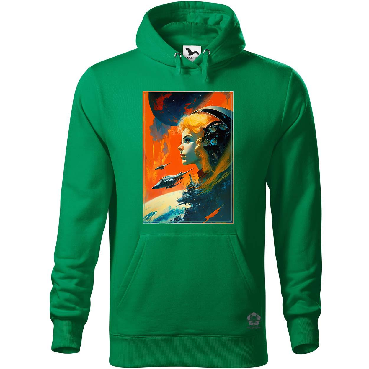 Retró sci-fi v8 egyedi  pulóver 