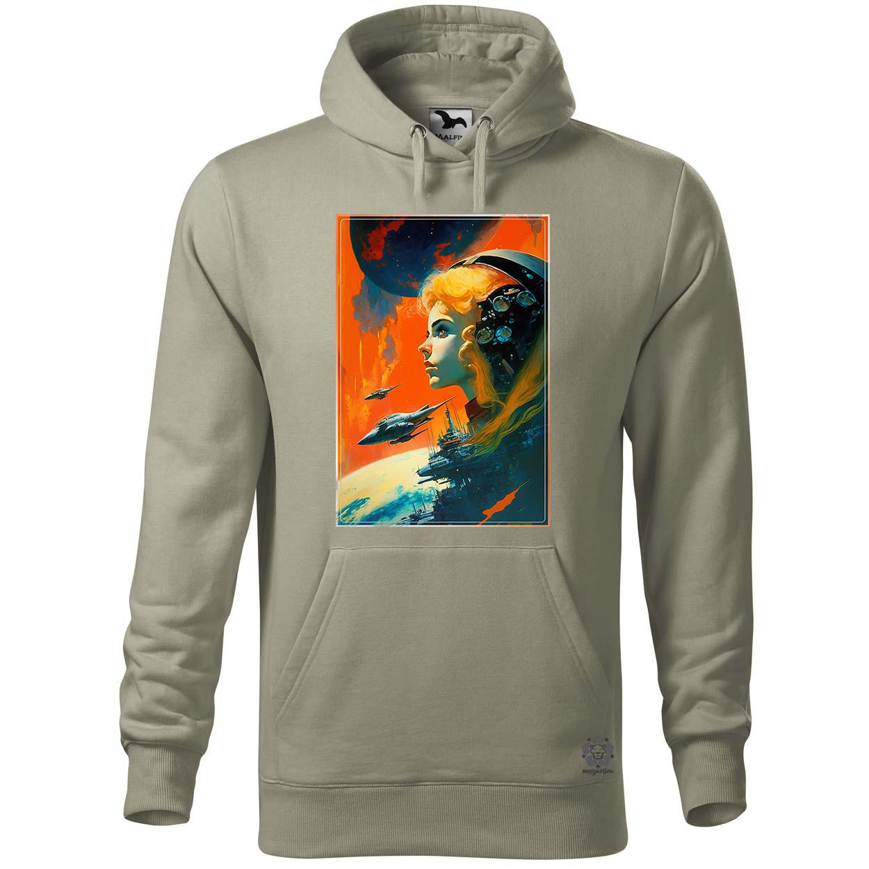 Retró sci-fi v8 egyedi  pulóver 
