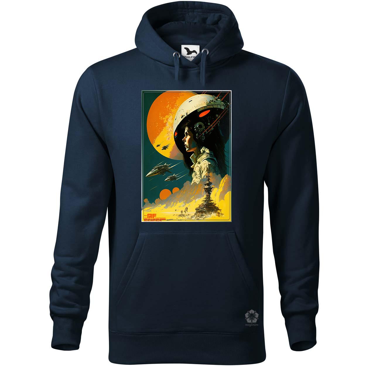 Retró sci-fi v10 egyedi  pulóver 