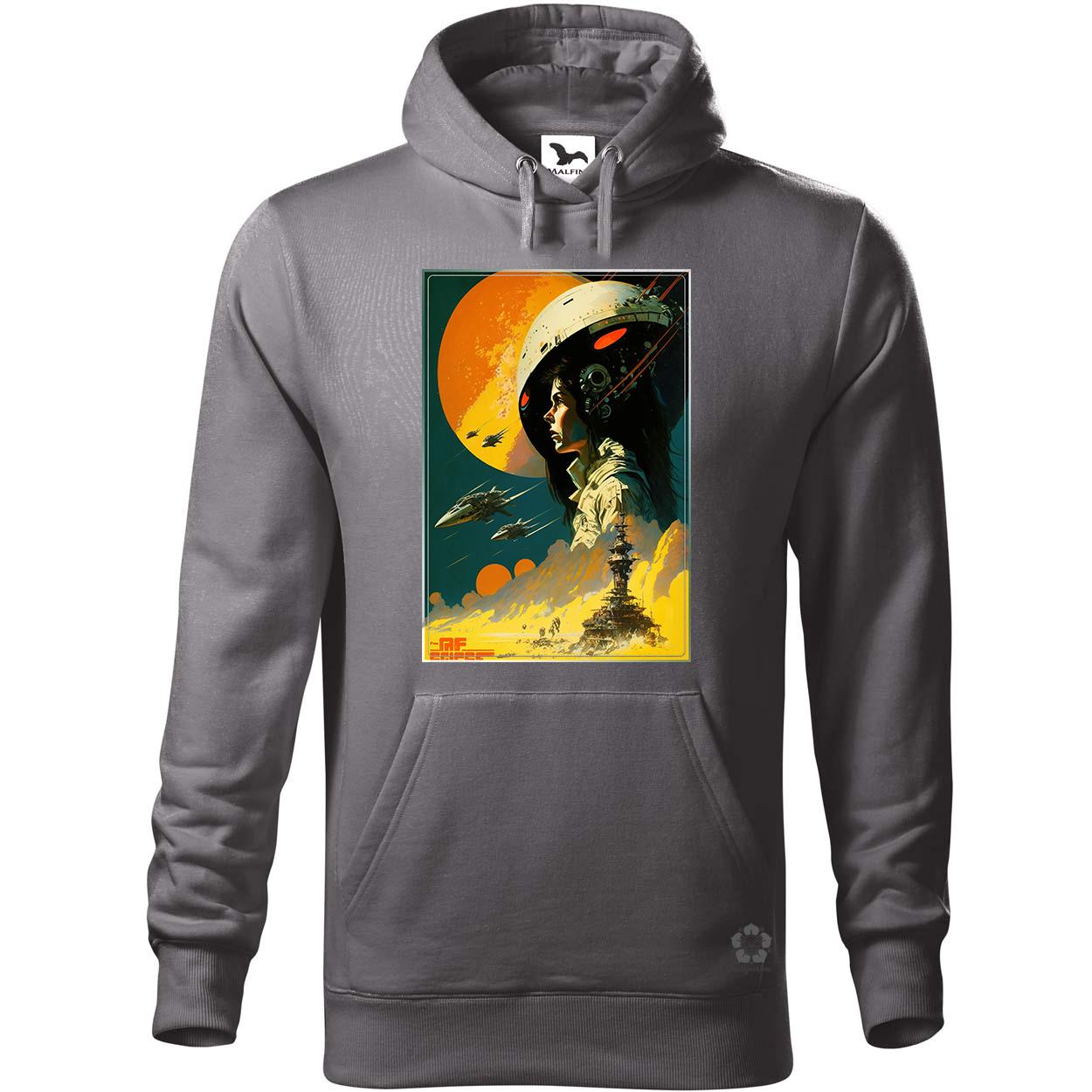 Retró sci-fi v10 egyedi  pulóver 