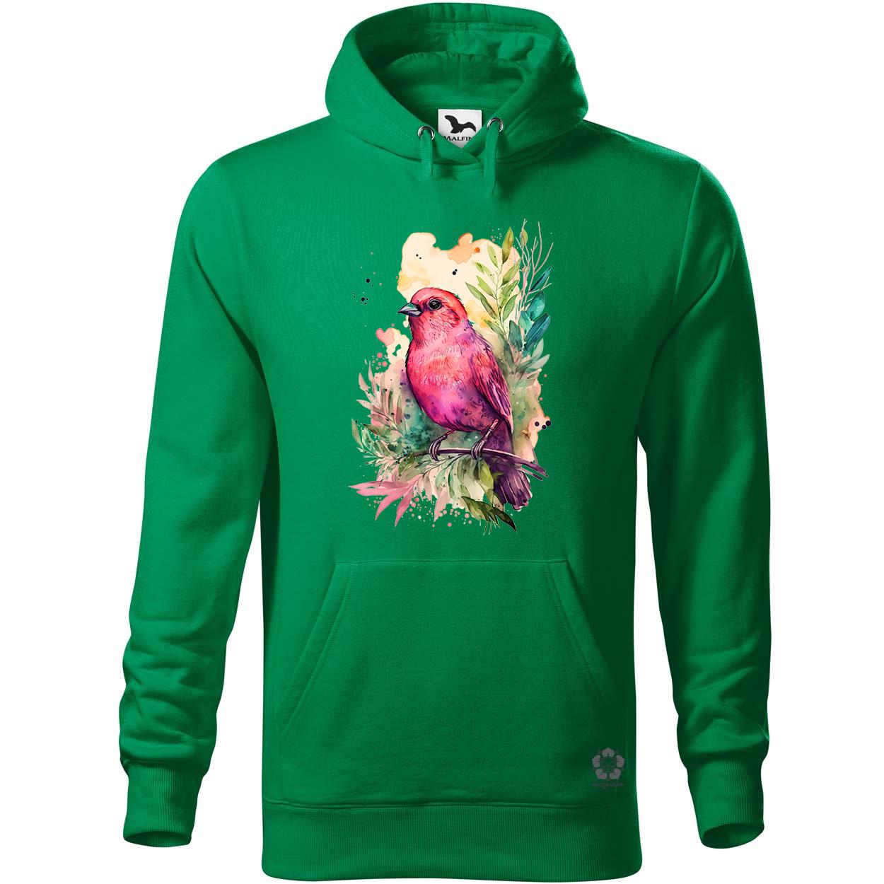 Rózsaszín madár v2 egyedi  pulóver 