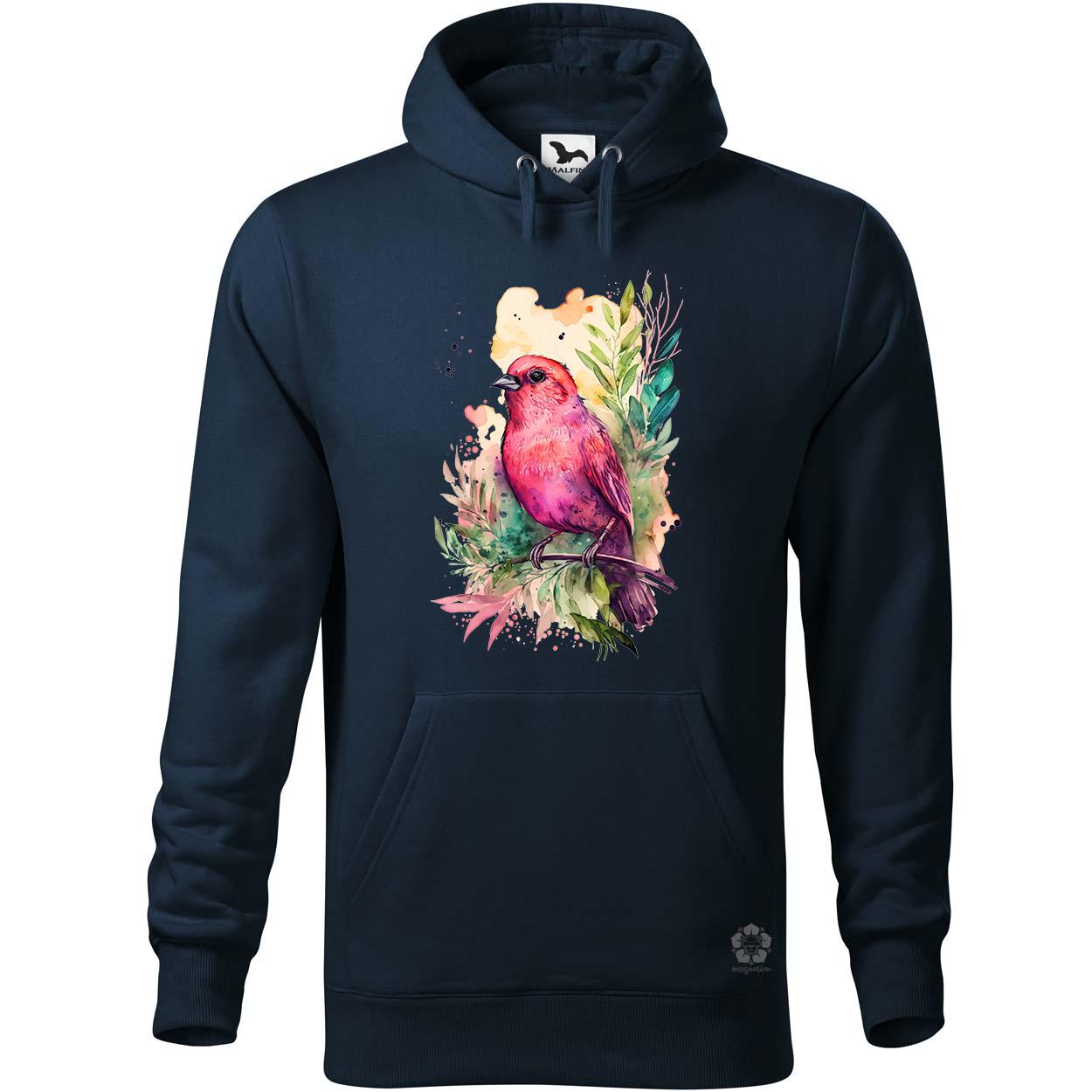 Rózsaszín madár v2 egyedi  pulóver 