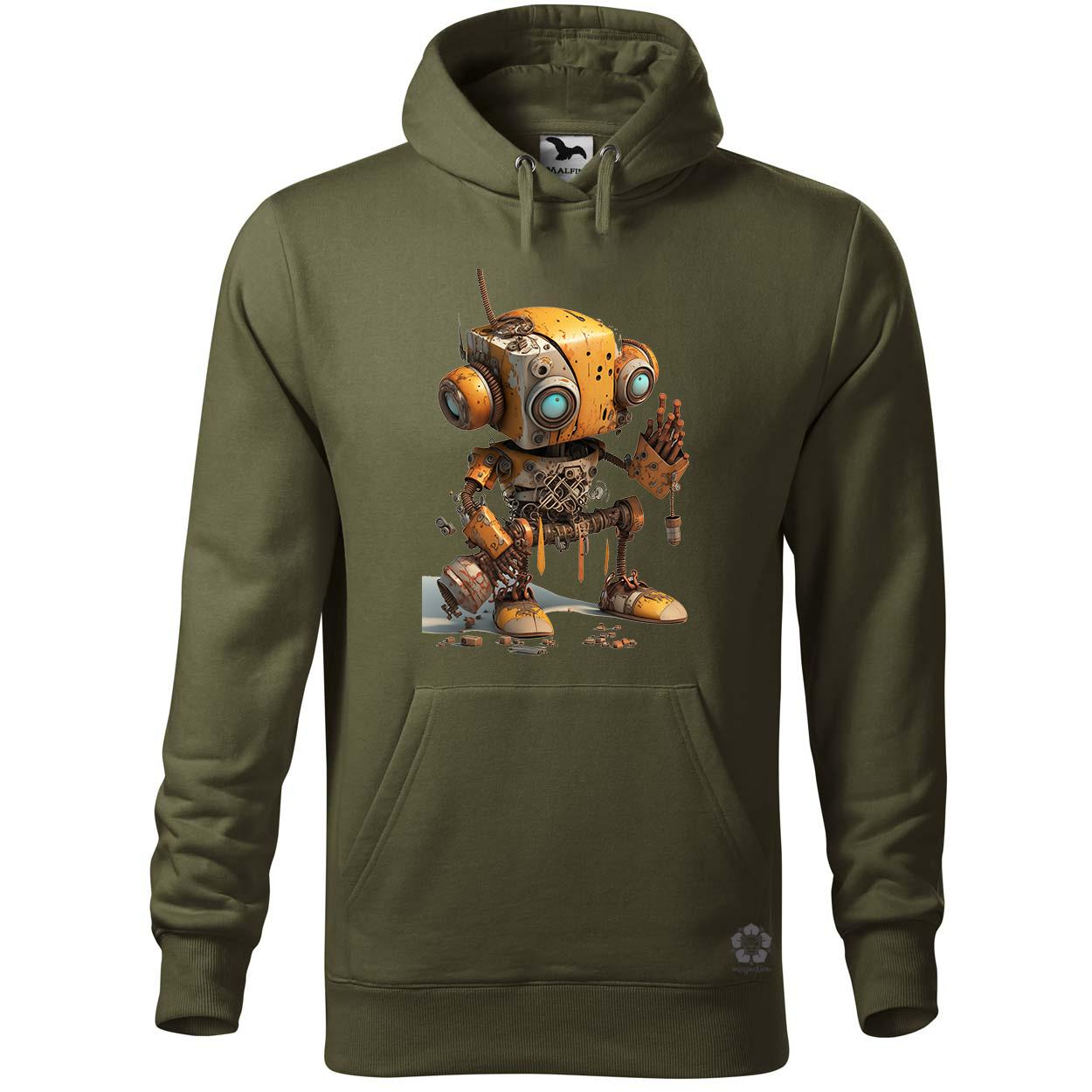 Rozsdás robot kölyök v1 egyedi  pulóver 