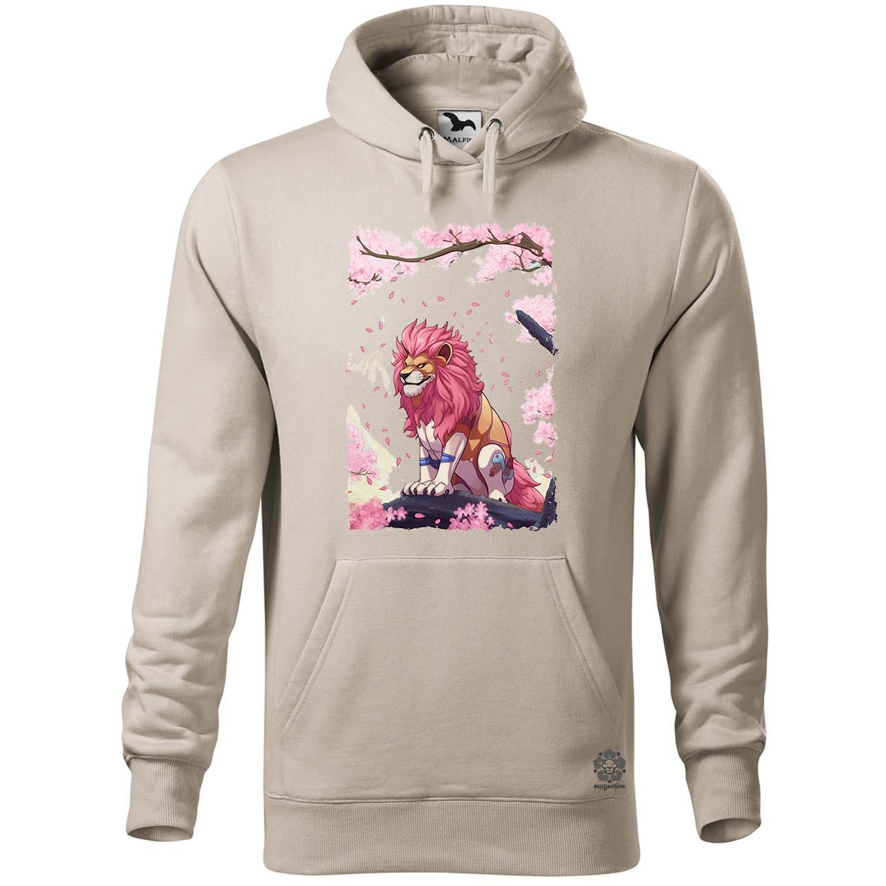 Sakura oroszlán egyedi  pulóver 