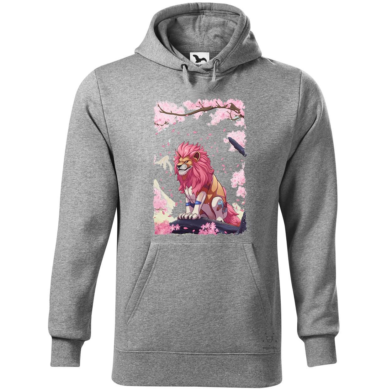 Sakura oroszlán egyedi  pulóver 