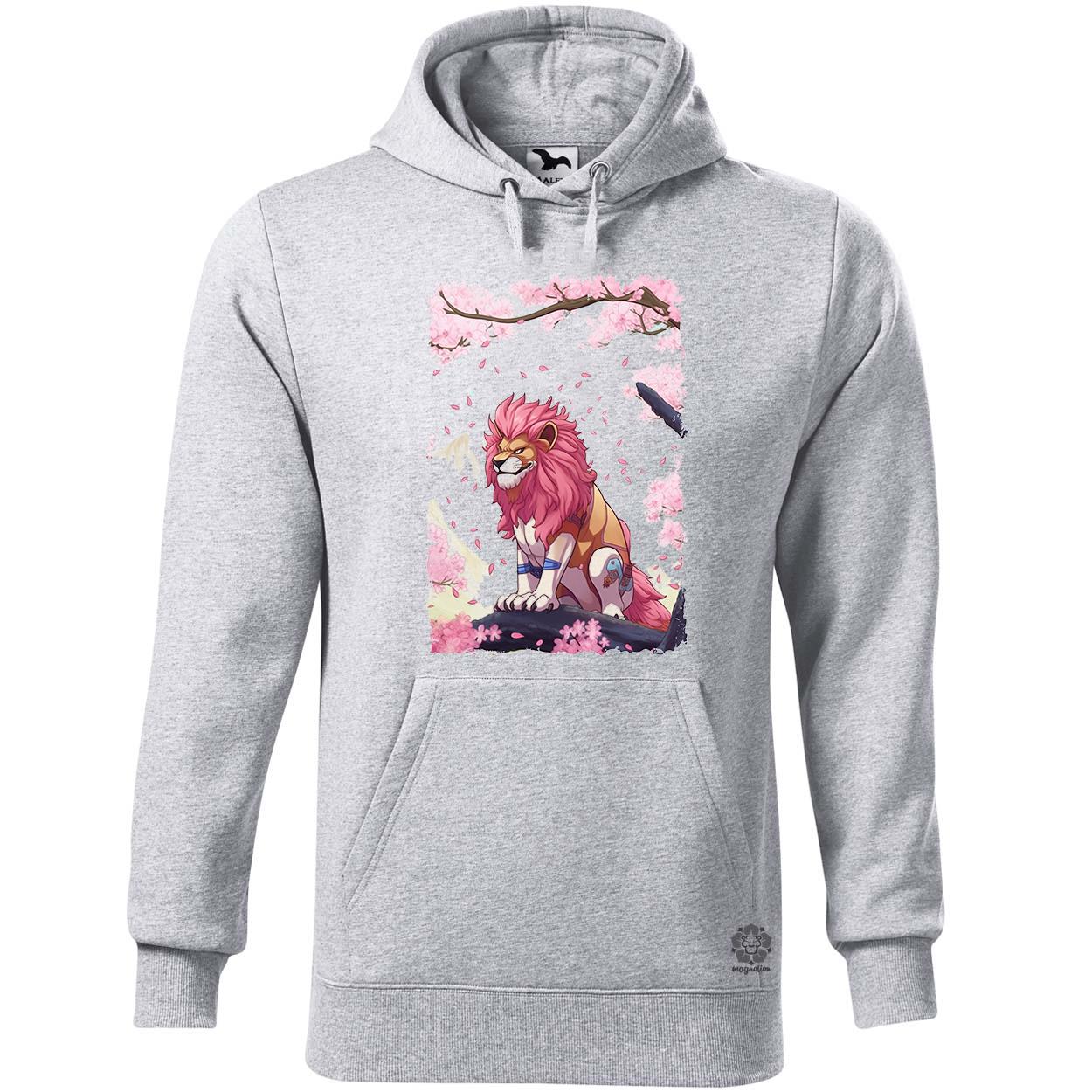 Sakura oroszlán egyedi  pulóver 