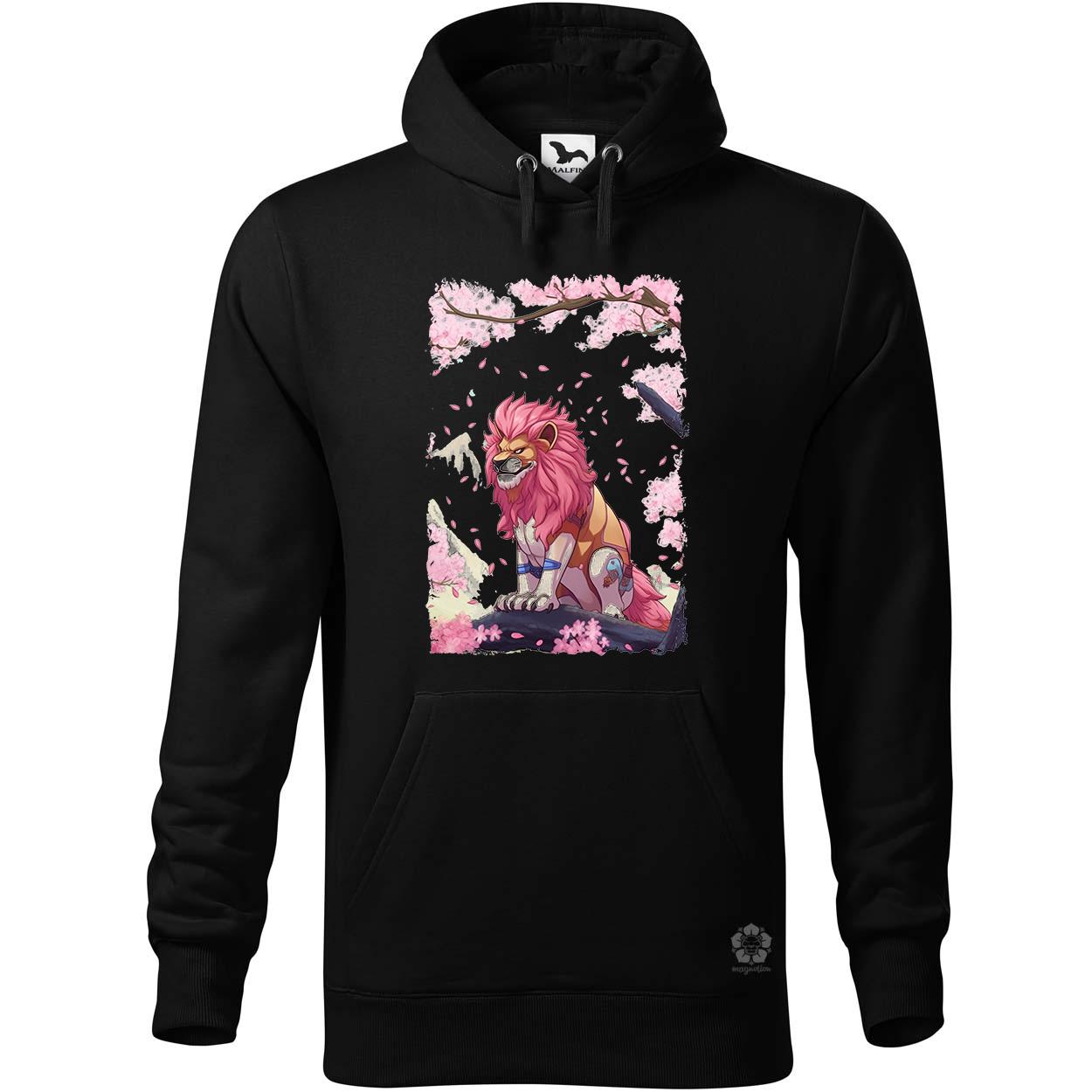 Sakura oroszlán egyedi  pulóver 