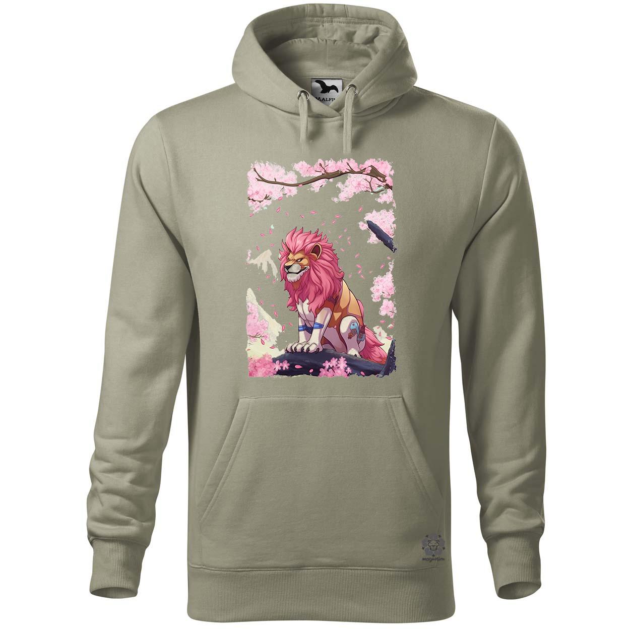 Sakura oroszlán egyedi  pulóver 