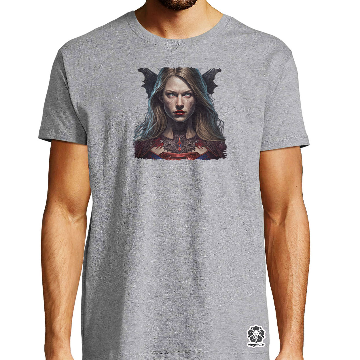 Vámpír Melissa Benoist fanart egyedi póló 